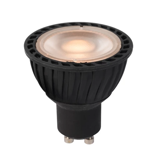 Lucide MR16 - Led bulb - Ø 5 cm - LED Dim. - GU10 - 1x5W 2200K/2700K - Black - detail 1